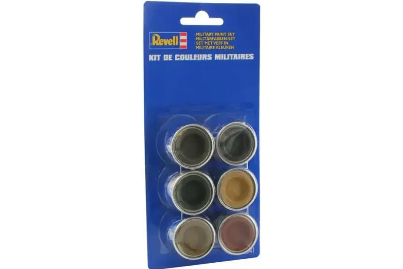 Enamel Military colour set II 6x14ml>Revell Clearance