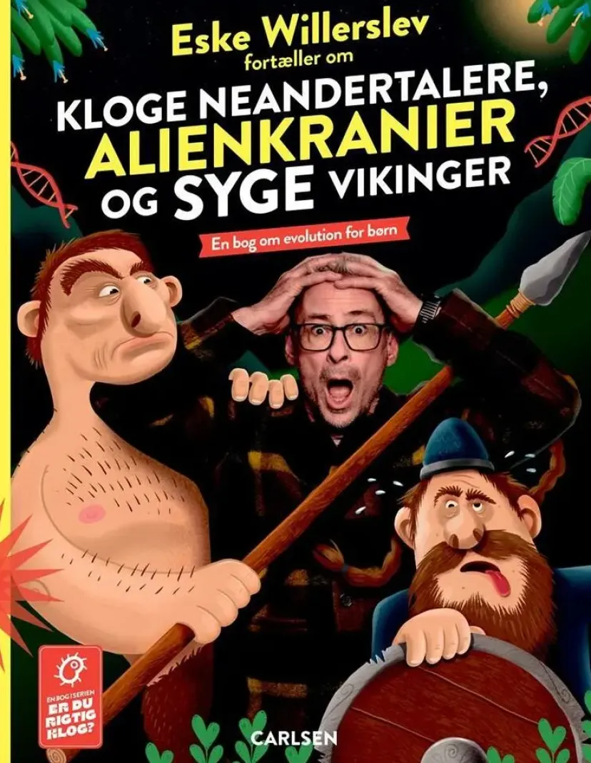 Eske Willerslev fortæller om kloge neandertalere, alienkranier og syge vikinger> Sale
