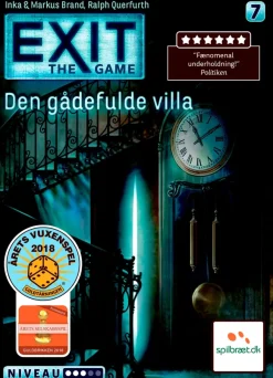 Exit den gådefulde villa>Exit the game
