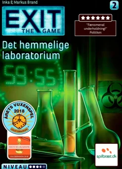 Exit det hemmelige laboratorium>Exit the game Discount