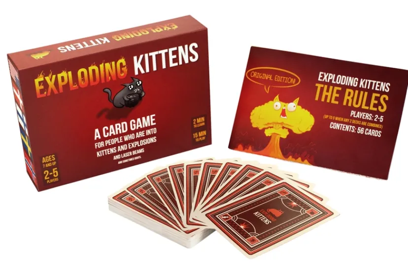 Exploding kittens>Spil Online