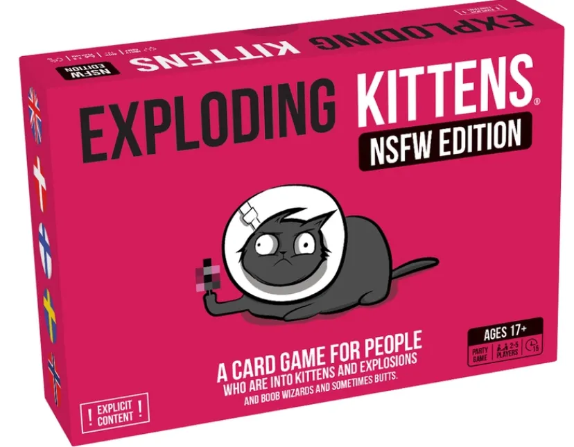 Exploding Kittens Nordic NSFW Ed. (Pink)>Spil Sale