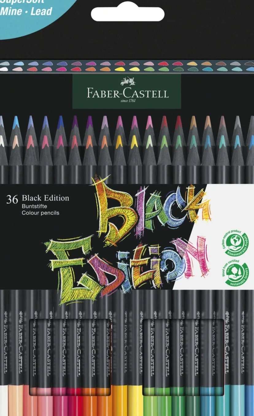 Farveblyant black edition>Faber-Castell