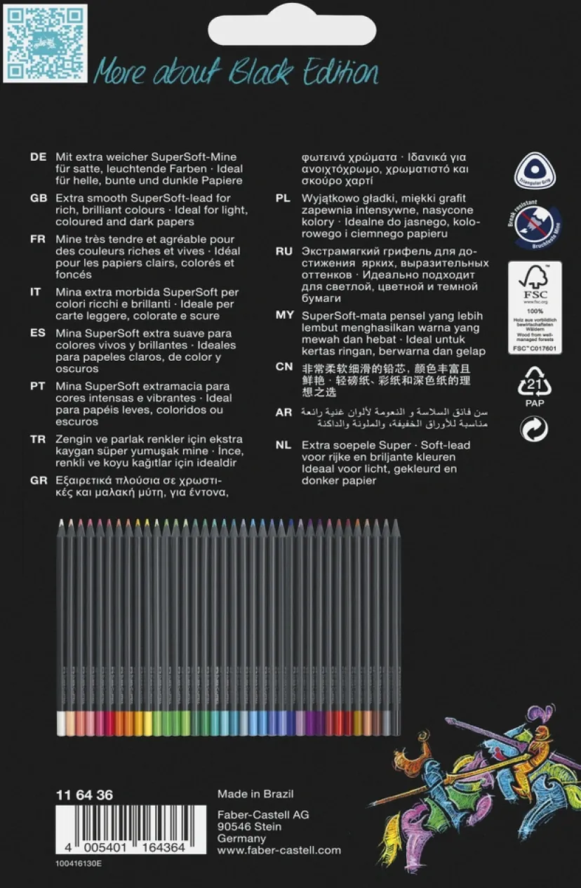 Farveblyant black edition>Faber-Castell