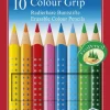 Farveblyant erasable 10 stk>Faber-Castell Discount