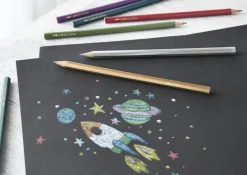 Farveblyant metallic 10 ass>Faber-Castell Sale