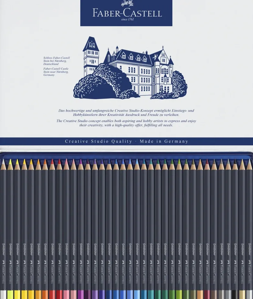 Farveblyant Goldfaber 36 ass>Faber-Castell Sale