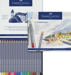 Farveblyant Goldfaber akvarel tinæske 24 ass><noscript><img width=