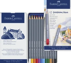 Farveblyant Goldfaber Akvarel tinæske 12 ass><noscript><img width=