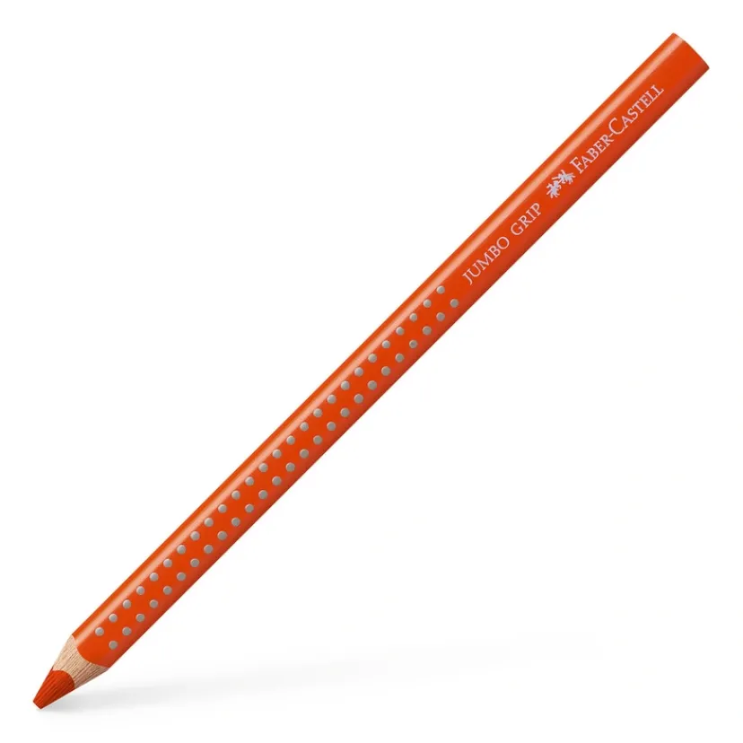 Farveblyant grip 2011 jumbo mørk orange>Faber-Castell Hot
