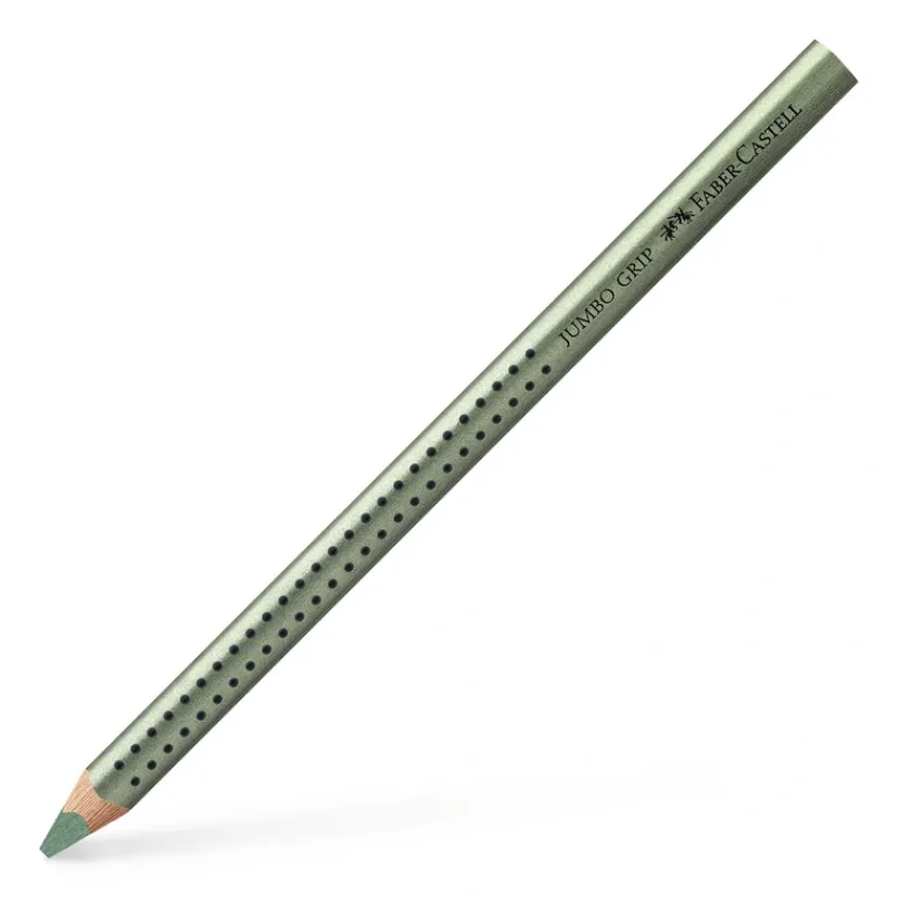 Farveblyant grip 2011 jumbo metal grøn>Faber-Castell Online