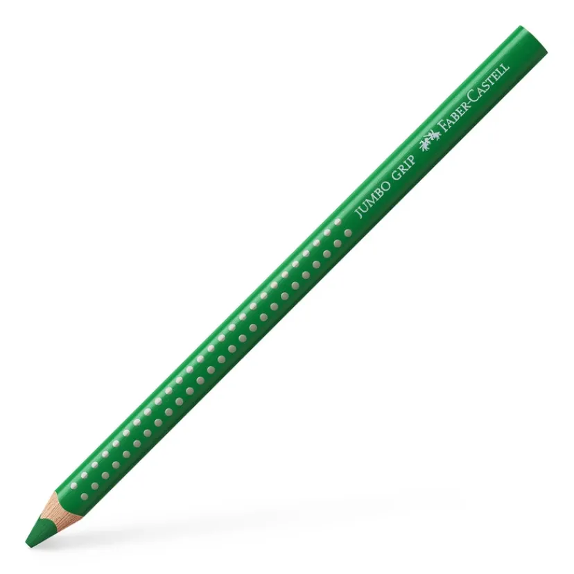 Farveblyant grip 2011 jumbo smaragdgrøn>Faber-Castell