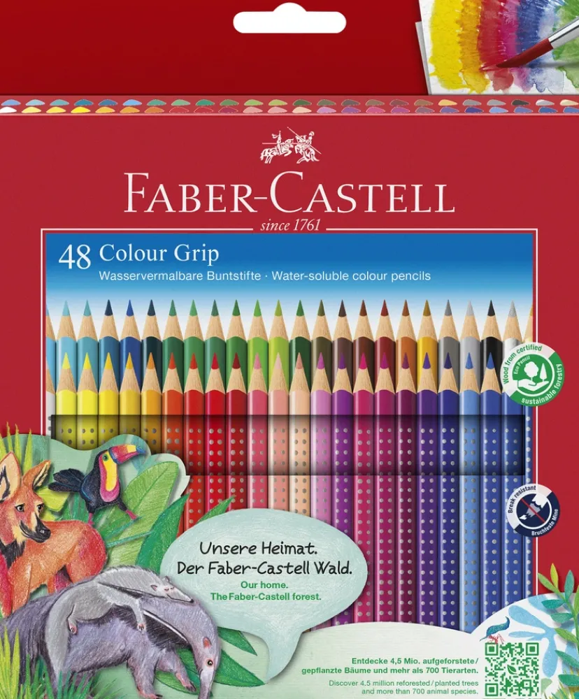 Farveblyant grip 48 stk.>Faber-Castell New