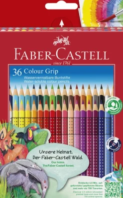 Farveblyant grip 36 stk.>Faber-Castell Online