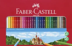 Farveblyant slot Faber 36stk ass tinæske>Faber-Castell Discount