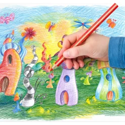 Farveblyant Jumbo Noris 10+2 stk>Staedtler Hot