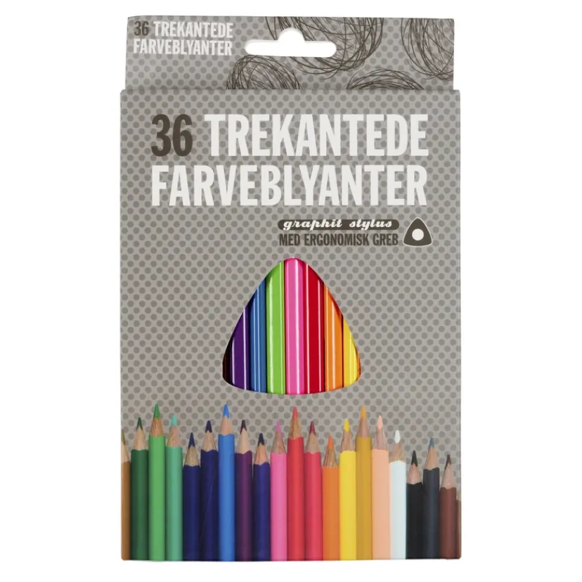 Farveblyanter 36 stk>Graphit Stylus Hot