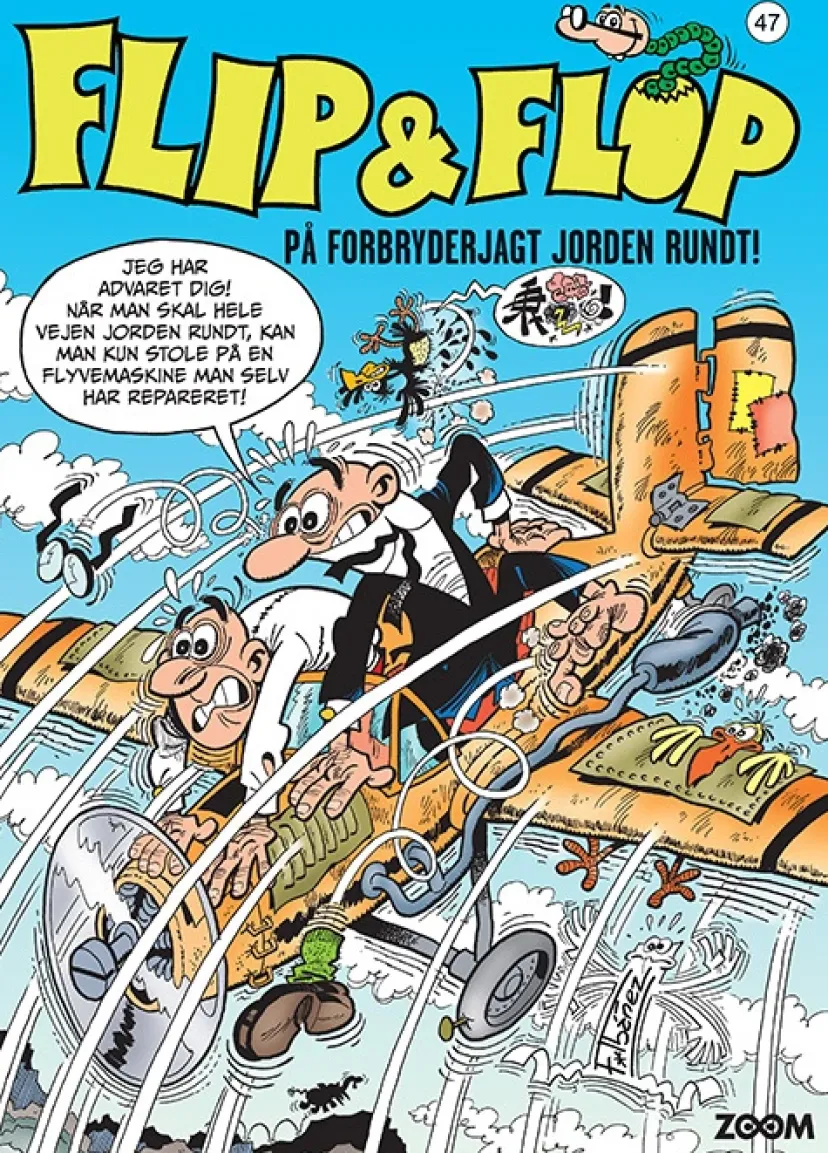 Flip & Flop 47: På forbryderjagt Jorden rundt>