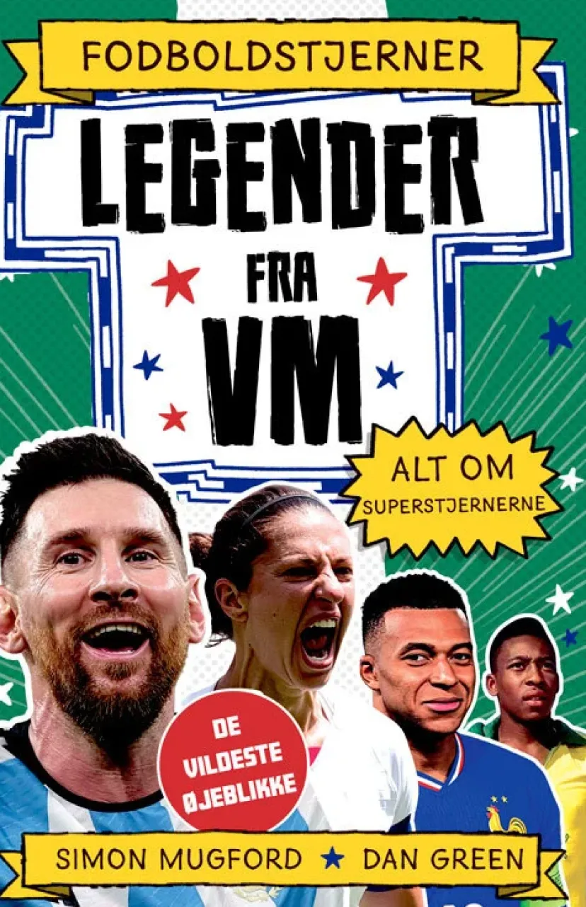 Fodboldstjerner - Legender fra VM - Alt om superstjernerne (de vildeste øjeblikke)> Discount