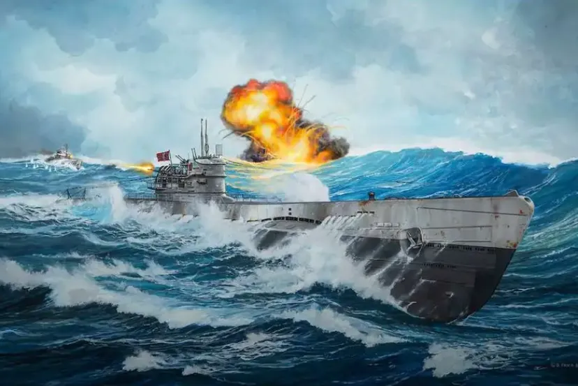 German Submarine Type IX C/40 (U190) 1:144>Revell Discount
