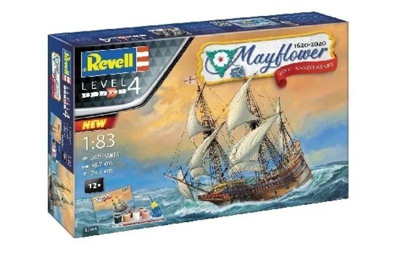 Gift Set Mayflower 400th Anniversary>REVELL Clearance