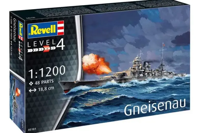 Gneisenau 1:1200>Revell Hot