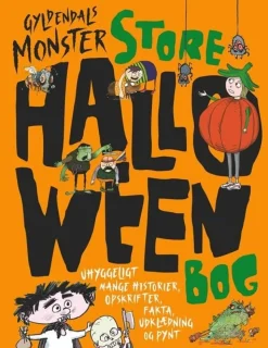 Gyldendals monsterstore halloweenbog>