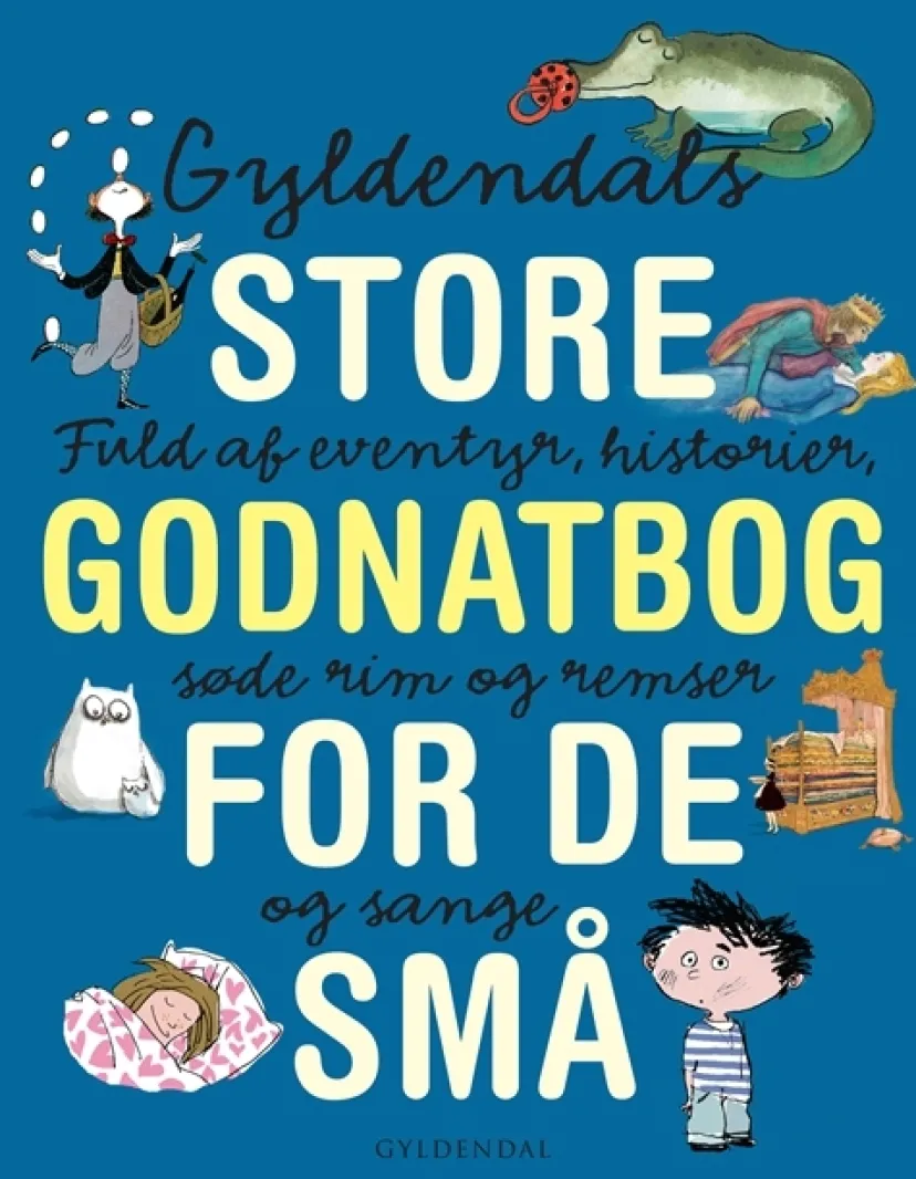 Gyldendals store godnatbog for de små> Outlet