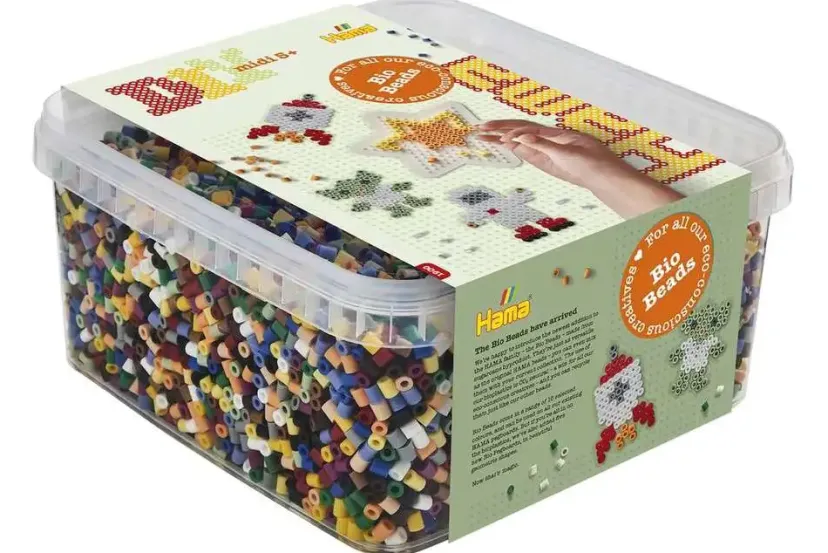 BIO midi 15.000stk + 1 stjerne plade i bøtte>Hama Discount