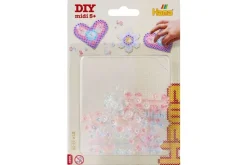 gems i blister 12stk. ass. (transp./blå/rosa)>Hama Online