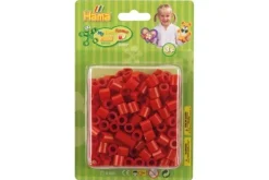 maxi perler i blister 250stk rød>Hama Hot