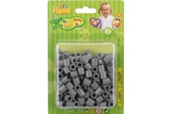 maxi perler i blister 250stk grå>Hama