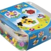 maxi sticks + 2stk. 6-kantede plader i bøtte>Hama Online
