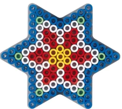 maxi stiftplade stjerne 14,5x15,58cm>Hama