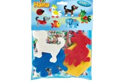 midi 4 stiftplader + 3000 perler>Hama