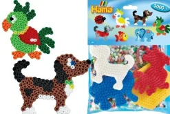 midi 4 stiftplader + 3000 perler>Hama