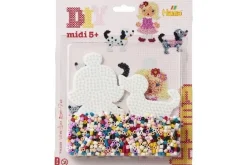 midi blisterpakning dukke & hund>Hama Discount