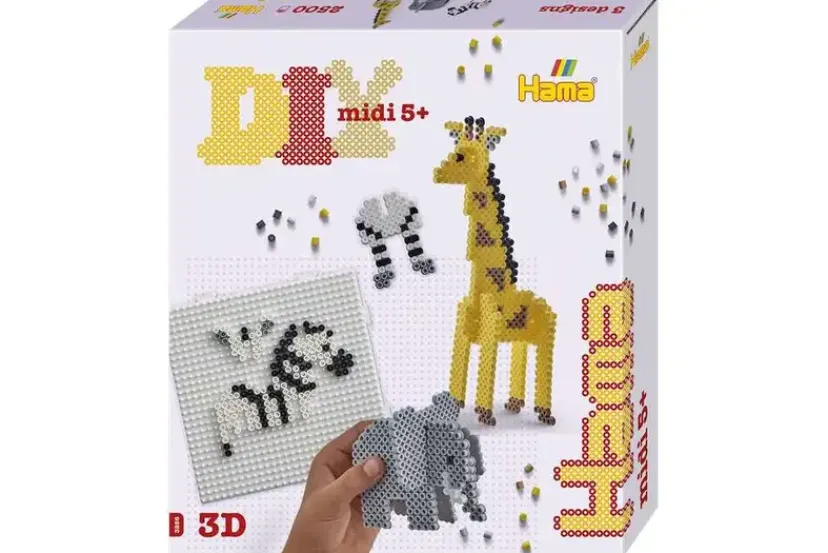 midi gaveæske 3D safari>Hama