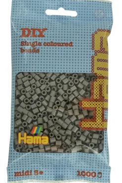 midi perler 1000 stk gråbrun 117>Hama Discount