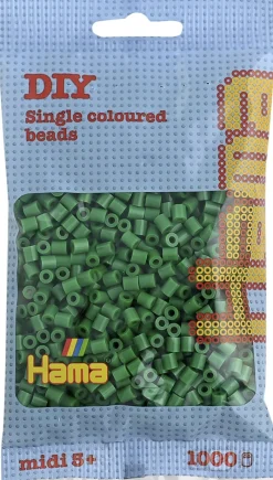midi perler 1000 stk grøn 10>Hama Sale