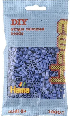 midi perler 1000 stk lavendel 107>Hama