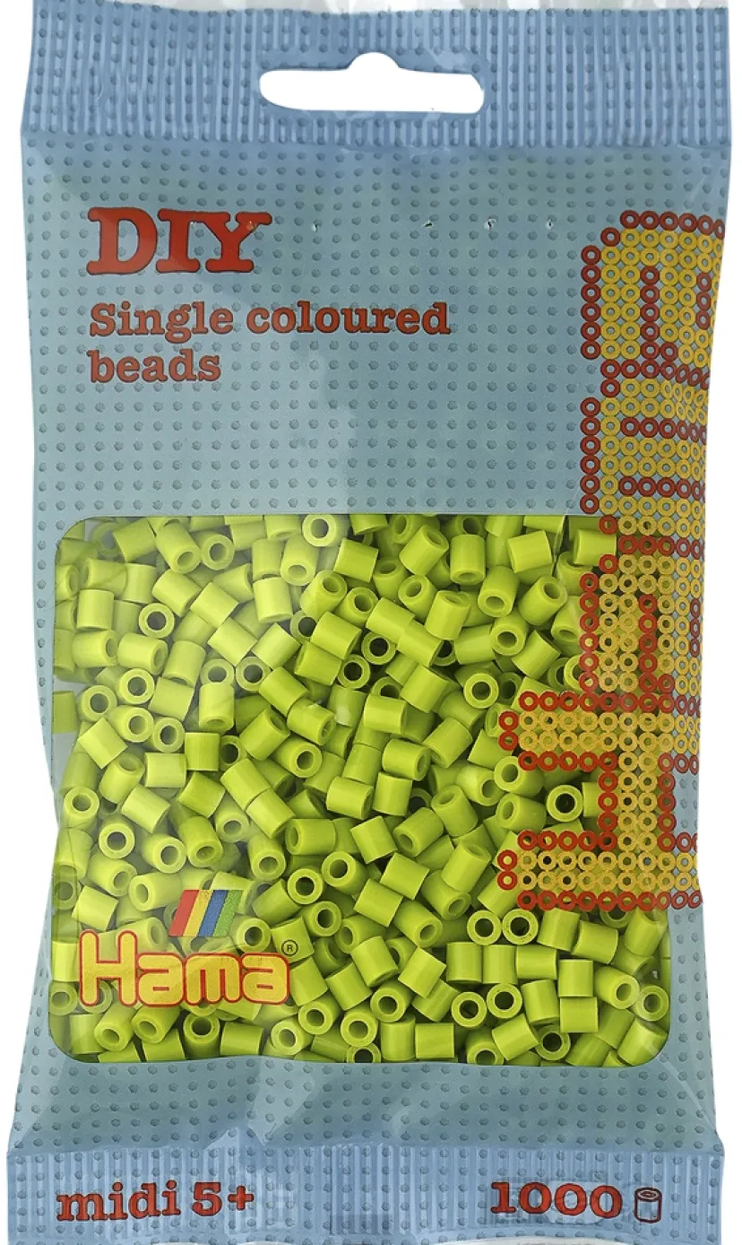 midi perler 1000 stk lime 104>Hama Discount