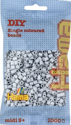 midi perler 1000 stk lys grå 70>Hama Discount
