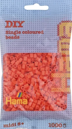 midi perler 1000 stk orange 4>Hama Best