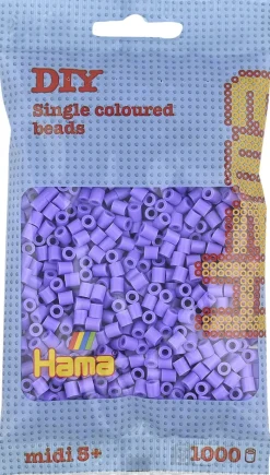 midi perler 1000 stk pastel lilla. 45>Hama Sale