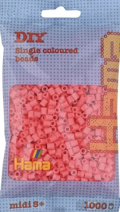 midi perler 1000 stk pastel rød 44>Hama Sale