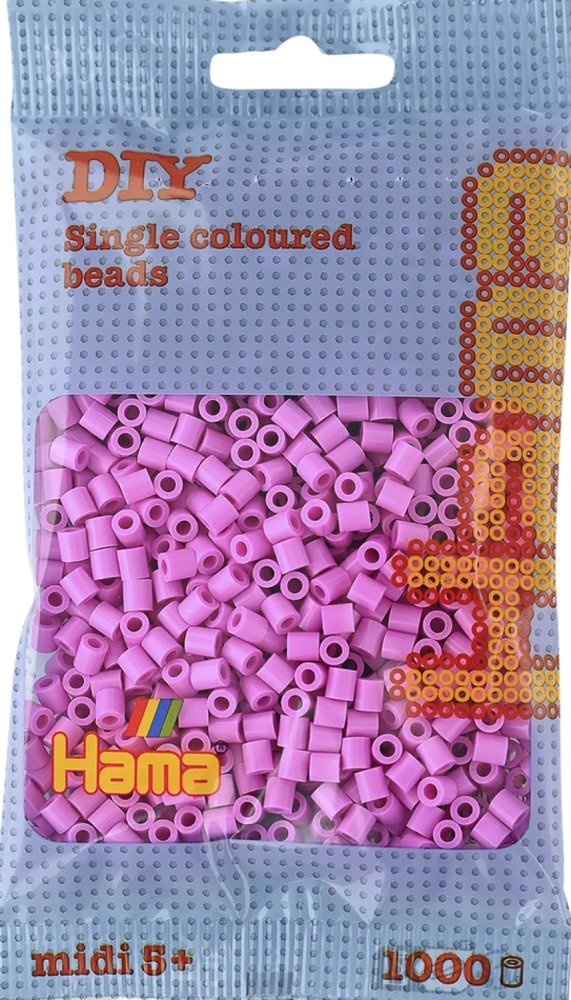 midi perler 1000 stk. pastel pink 48>Hama New