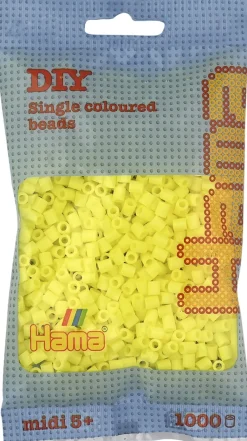 midi perler 1000 stk pastel gul 43>Hama Clearance
