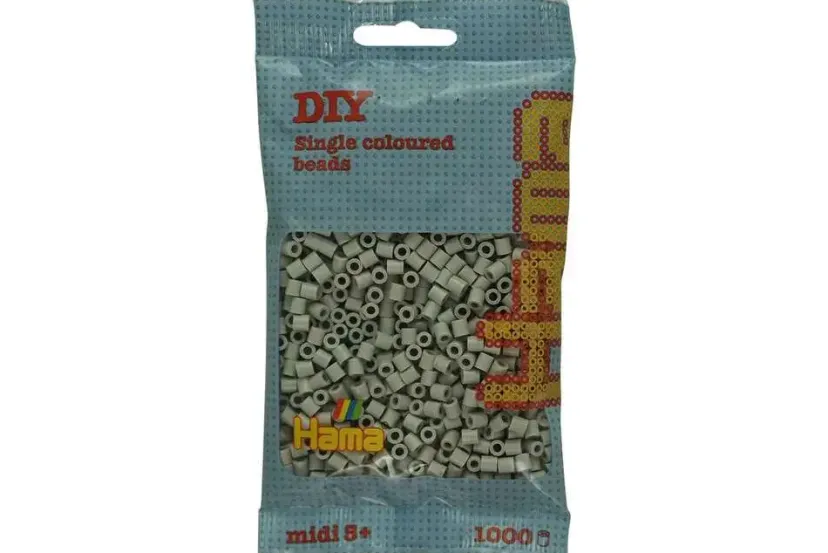 midi perler 1000 stk skyet grå 109>Hama Online