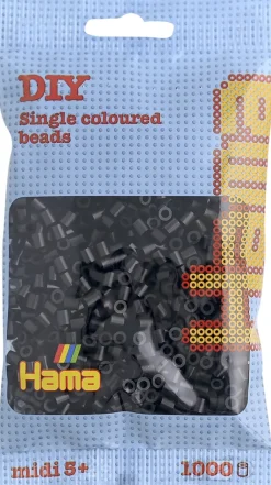 midi perler 1000 stk sort 18>Hama Hot